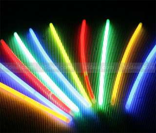 100x Multi Color Glow Stick Light Bracelet Party Fun J  