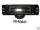 JVC KD G200 Car CD Reciever Player Needs Faceplate  