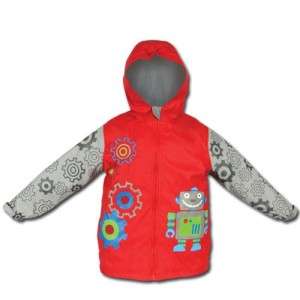 Stephen Joseph Kids Toddler Boys Rain Coat Slicker Jacket Wear Gear 