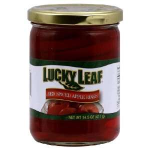 Lucky Leaf, Apple Rings Red Spiced Grocery & Gourmet Food
