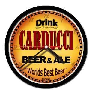  CARDUCCI beer and ale cerveza wall clock 