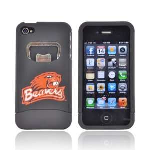 For Apple iPhone 4S 4 Orange Oregon State Beavers Black 