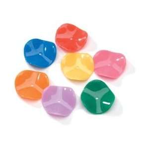  Darice Wavy Disc Beads 144/Pkg Opaque Multi Color; 3 Items 