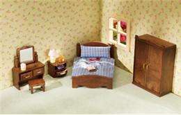 Calico Critters New Master Bedroom Furniture Set with Accessories 