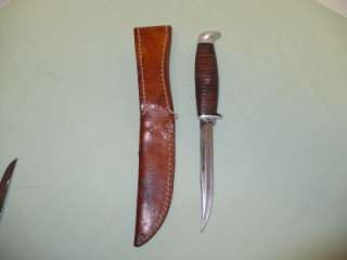 Vintage Case XX 316 5 SSP Fixed Blade Knife XX Razor Edge  