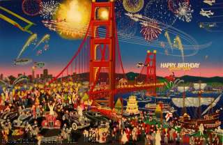   Taylor Kent Golden Gate Bridge Hand Signed Art SUBMIT AN OFFER  