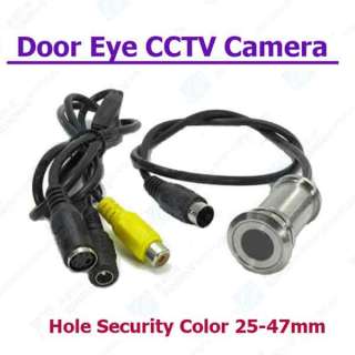 CCTV Door Eye Spy Hole Security Color Camera S50  