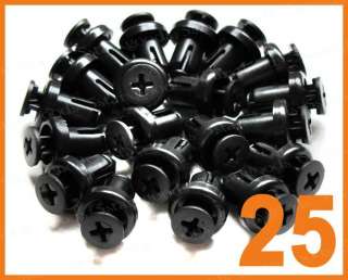 25 X PUSH BUMPER 9MM CLIPS FOR TOYOTA CAMRY 90467 09145  