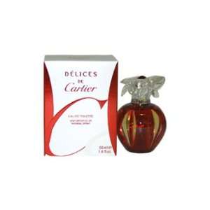  Delices De Cartier Cartier For Women 1.6 Ounce Edt Spray 