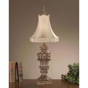  Silver Cascades Composition Lamp