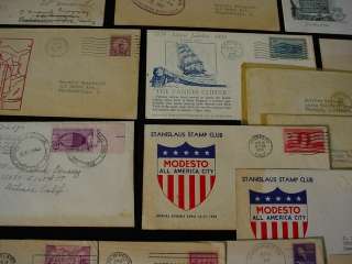 33 VINTAGE Postage Stamp Collection FIRST DAY ISSUE COVERS & Other 
