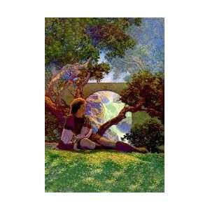  The Knave of Hearts in the Meadow 12x18 Giclee on canvas 