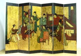 PANEL ROOM DIVIDER Chinese Screen Artwork Home Goods  