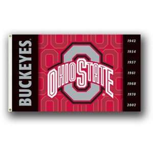  Ohio State NCAA 3 x 5 Premium 2 Sided Banner Flag 