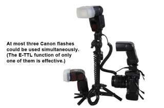   TTL★Off Camera Flash Shoe Sync CORD❖Cable►Canon◄  