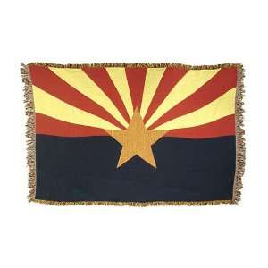   State of Arizona Flag Afthan Throw Blanket 50 x 70