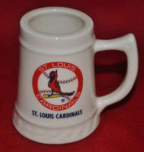 Vintage St. Louis Cardinals Mini Mug Stein  