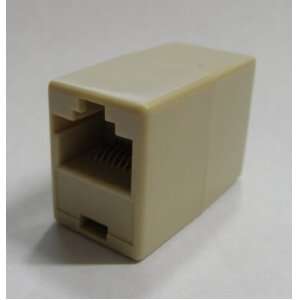  Network Ethernet Cable Coupler   BEIGE   connects two network cables 