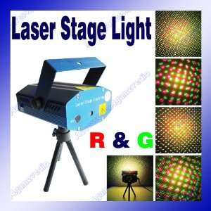  Mini Laser Stage Lighting Projector(Red & Green, Laser 