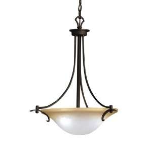  Open Box Kichler Pomeroy Pendant 3 Lt Incandescent 2644DBK 