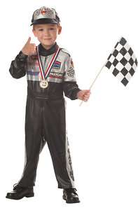 Child Size 3 4 Race Car Driver Costume   Make A Wish Co  