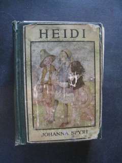 1923 HEIDI, Johanna Spyri, THE GOLDEN BOOKS  