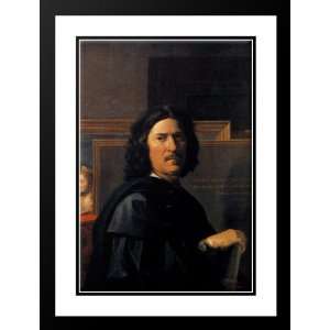  Poussin, Nicolas 28x38 Framed and Double Matted Self 