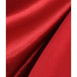  Red Hot Flannel Back Satin Fabric Arts, Crafts & Sewing