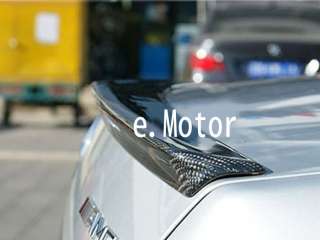 Carbon Rear Trunk Spoiler for Mercedes W212 A Type E350, E550 E63AMG 