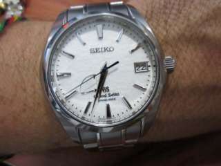 Grand Seiko Spring Drive Power Reserve Mens Watch Stainless Automatic 