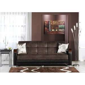  Luna Chocolate Sofa Bed by Sunset