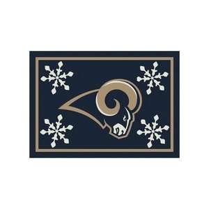    St. Louis Rams 3 10 x 5 4 Winter Mix Area Rug