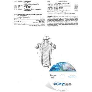  NEW Patent CD for PUMP STRUCTURE WITH CONICAL SHAPED INLET 