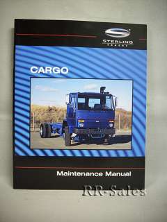 NEW Sterling Truck Cargo Maintenance Service Manual  