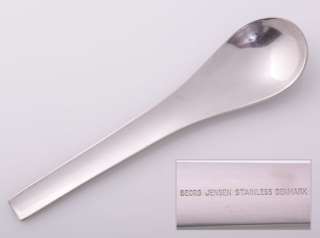Georg Jensen Blue Shark Coffee Spoon. Designed by Svend Siune. RARE 