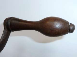   1890s J.F. Lovelock No.3 Cast Iron Coffee Grinder Vintage Spong Type