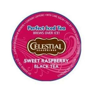Celestial Seasonings Sweet Raspberry Iced Tea * 1 Box of 24 K Cups *