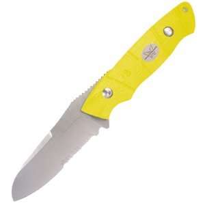  River & Rescue Fixed Blade, Yellow Handle, H1 Blade 