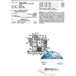  NEW Patent CD for AIR CONDITIONING SYSTEM 