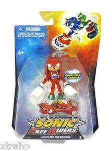 Sonic The Hedgehog Free Rider knuckles 3 Action Figure  