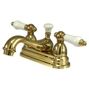 Kingston Brass KS3602PL Restoration 4 Inch Centerset Lavatory Faucet 