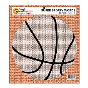  Scrappin Sports and More   Sporty Words Collection   Clear 