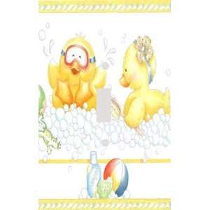  Splashing Rubber Duckies Decorative Switchplate Cover 