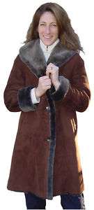 Spanish Merino Shearling coat, size XL  