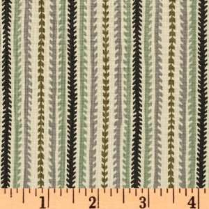  44 Wide Hope Valley Canyon Stripe New Day Grey Fabric By 