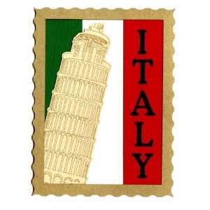  Italy Postage Stamp Laser Die Cut