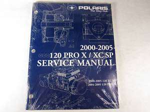 2000 05 Polaris Snowmobile Service Manual 120 Pro X SP  