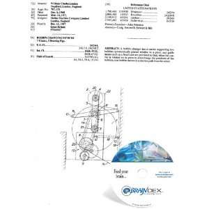  NEW Patent CD for BOBBIN CHANGING DEVICES 