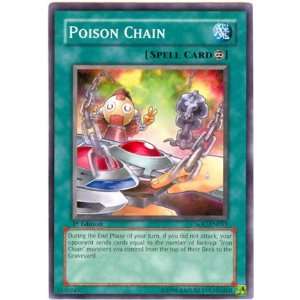  Yugioh CSOC EN053 Poison Chain Common Toys & Games
