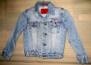 Girls PEPE JEANS Denim Jean Jacket~Size Small~EX. Cond  